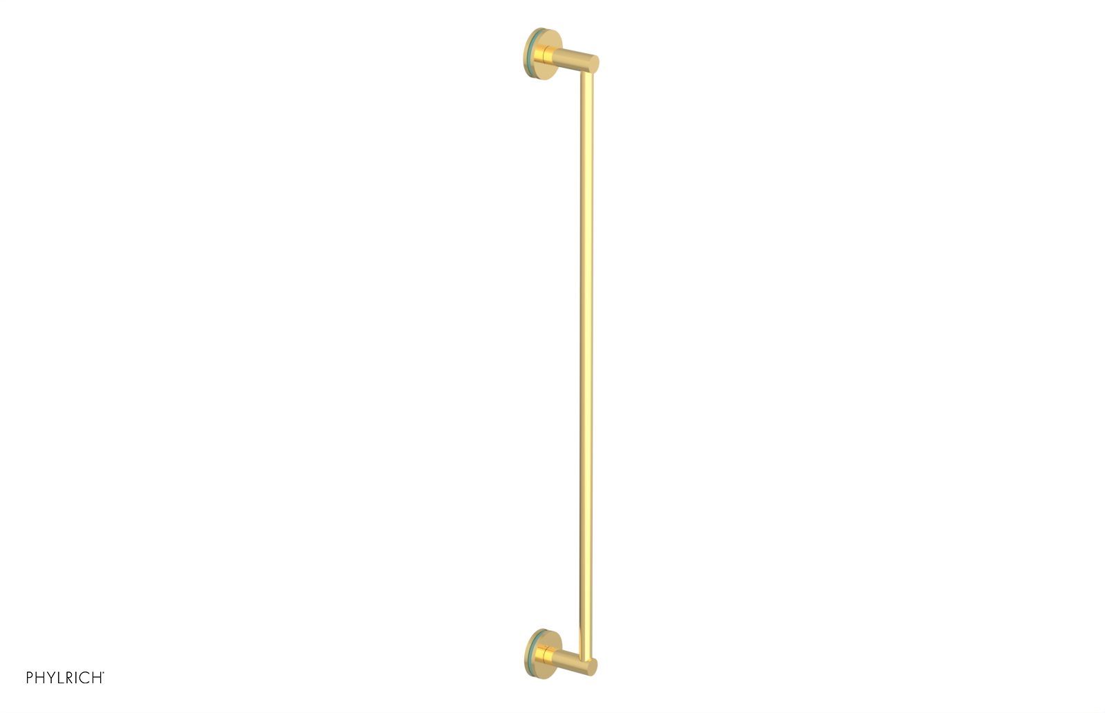 JOLIE - 30" Towel Bar with "Turqoise" Accents 222-72