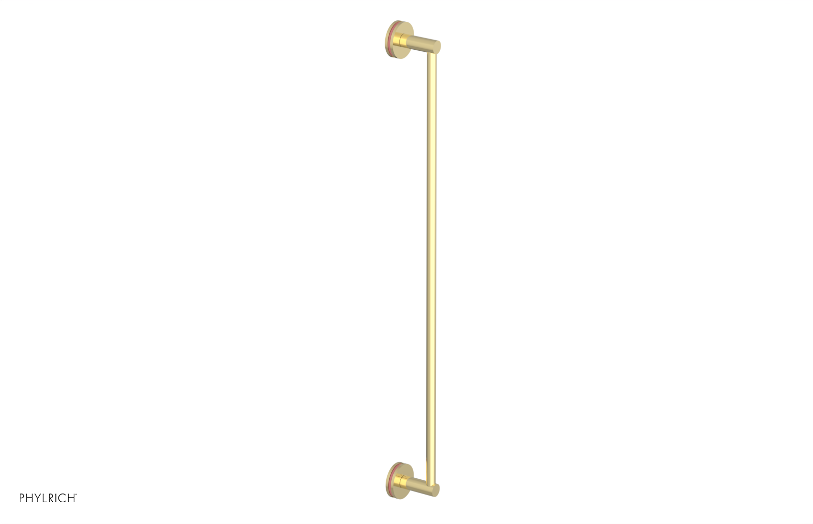 JOLIE - 30" Towel Bar with "Pink" Accents 222-72