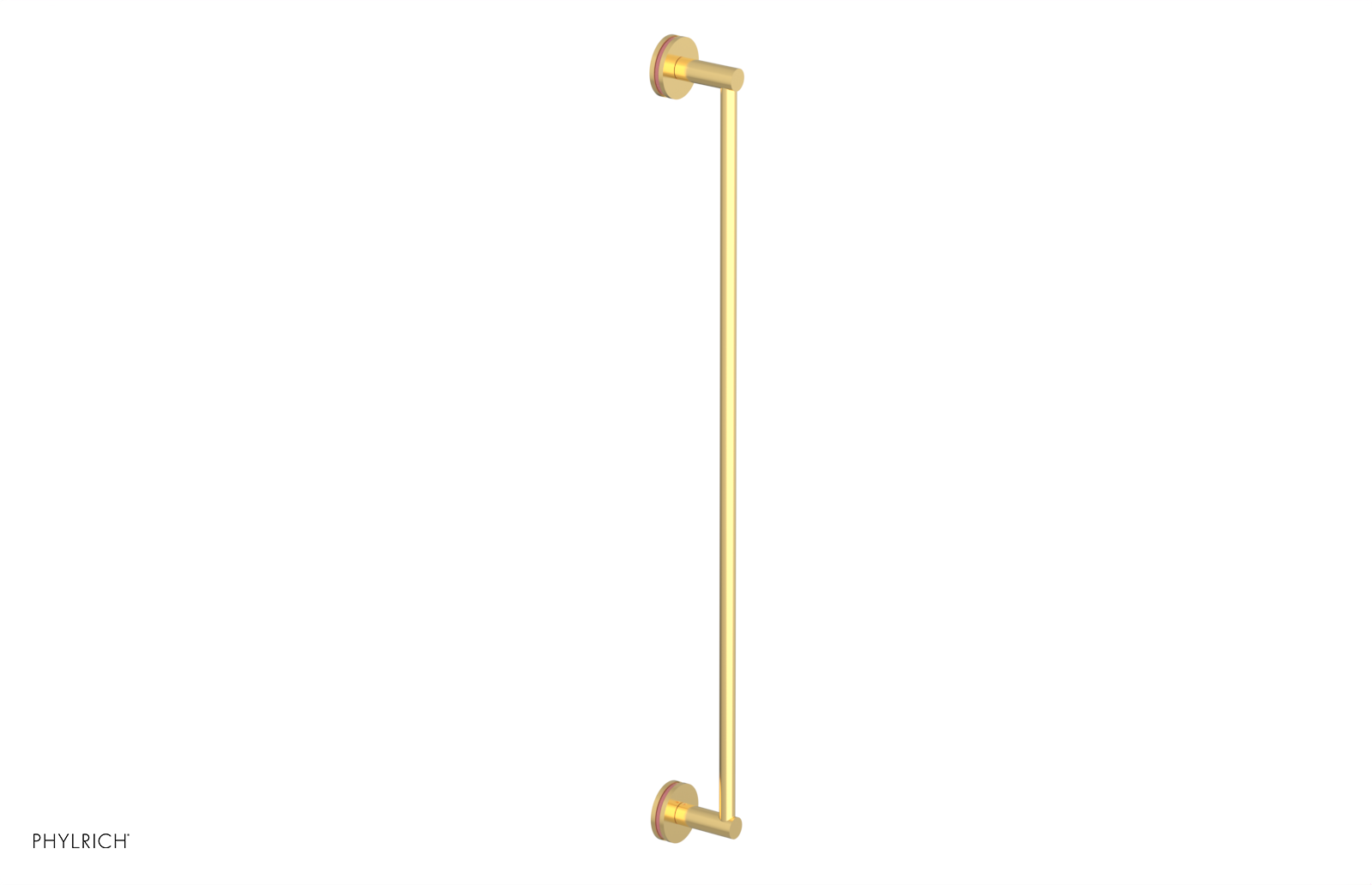 JOLIE - 30" Towel Bar with "Pink" Accents 222-72