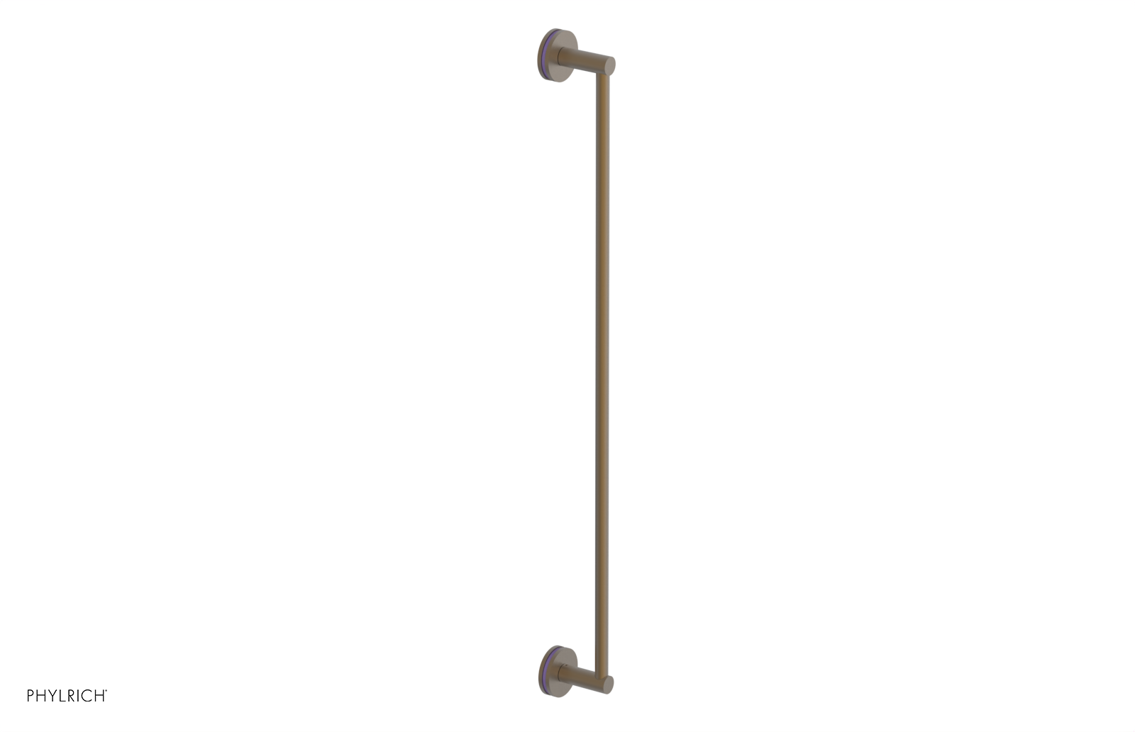 JOLIE - 30" Towel Bar with "Purple" Accents 222-72