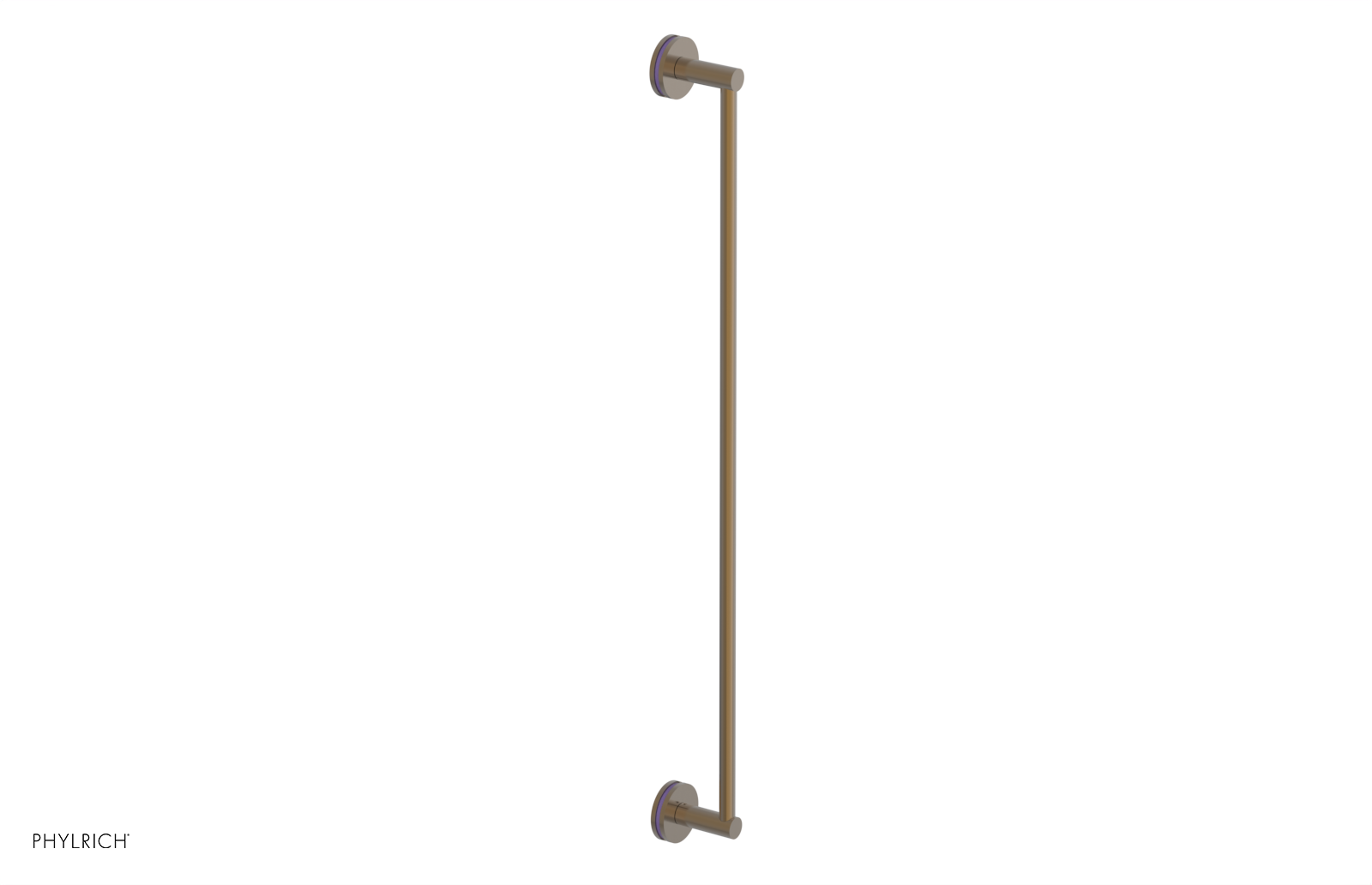 JOLIE - 30" Towel Bar with "Purple" Accents 222-72