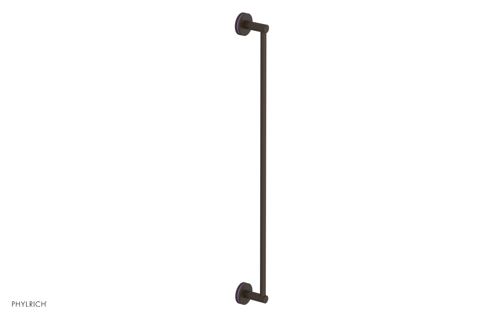 JOLIE - 30" Towel Bar with "Purple" Accents 222-72