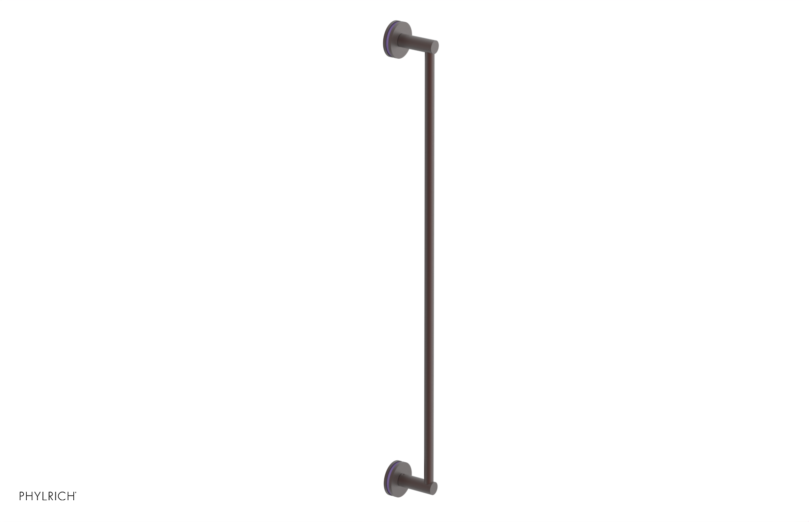 JOLIE - 30" Towel Bar with "Purple" Accents 222-72
