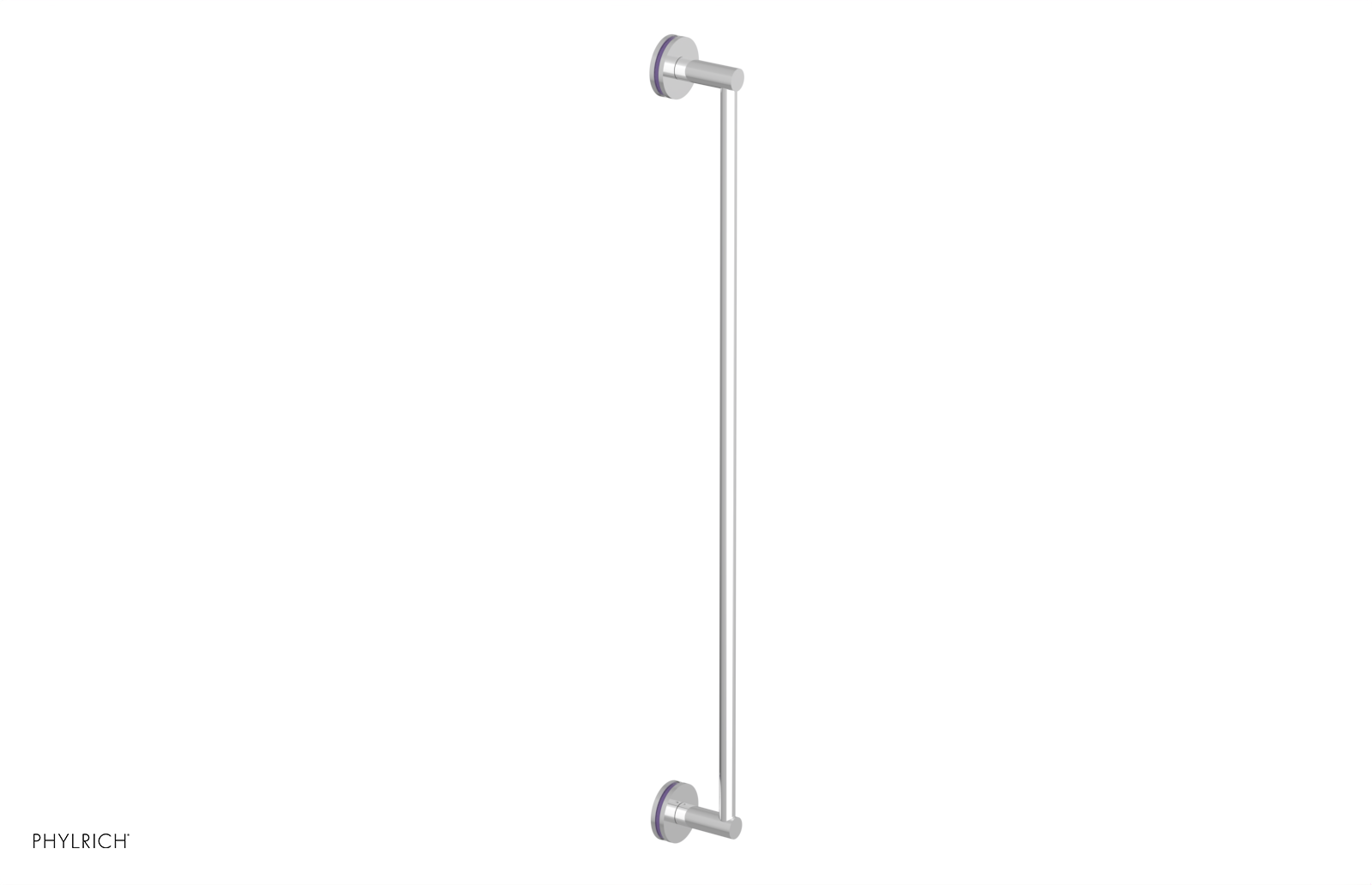 JOLIE - 30" Towel Bar with "Purple" Accents 222-72