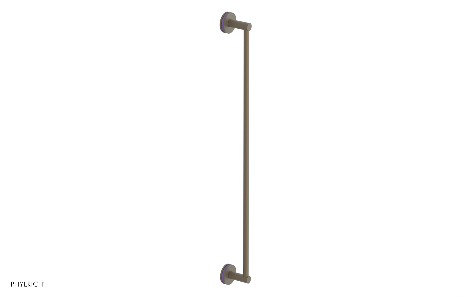 JOLIE - 30" Towel Bar with "Purple" Accents 222-72