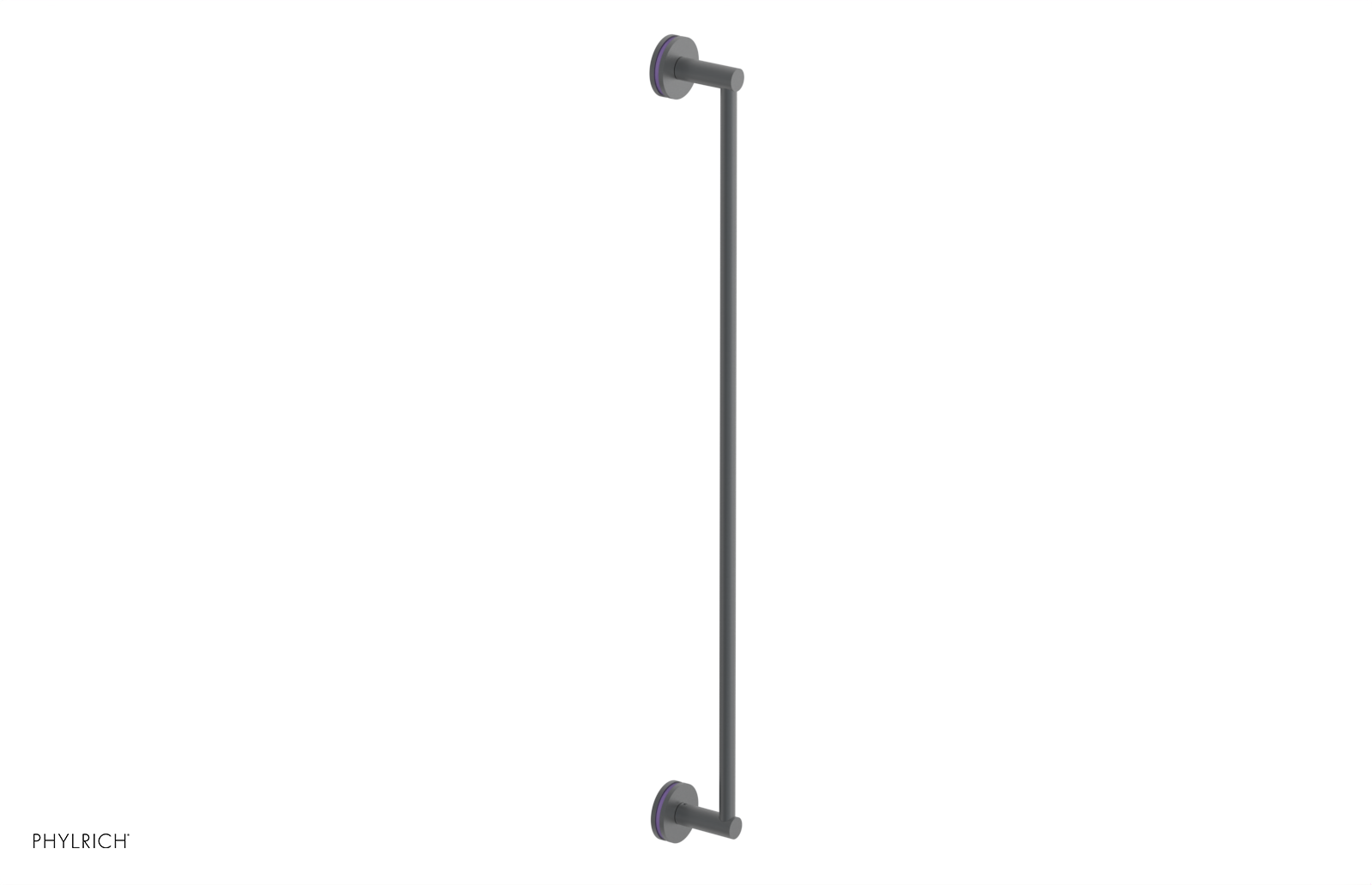 JOLIE - 30" Towel Bar with "Purple" Accents 222-72