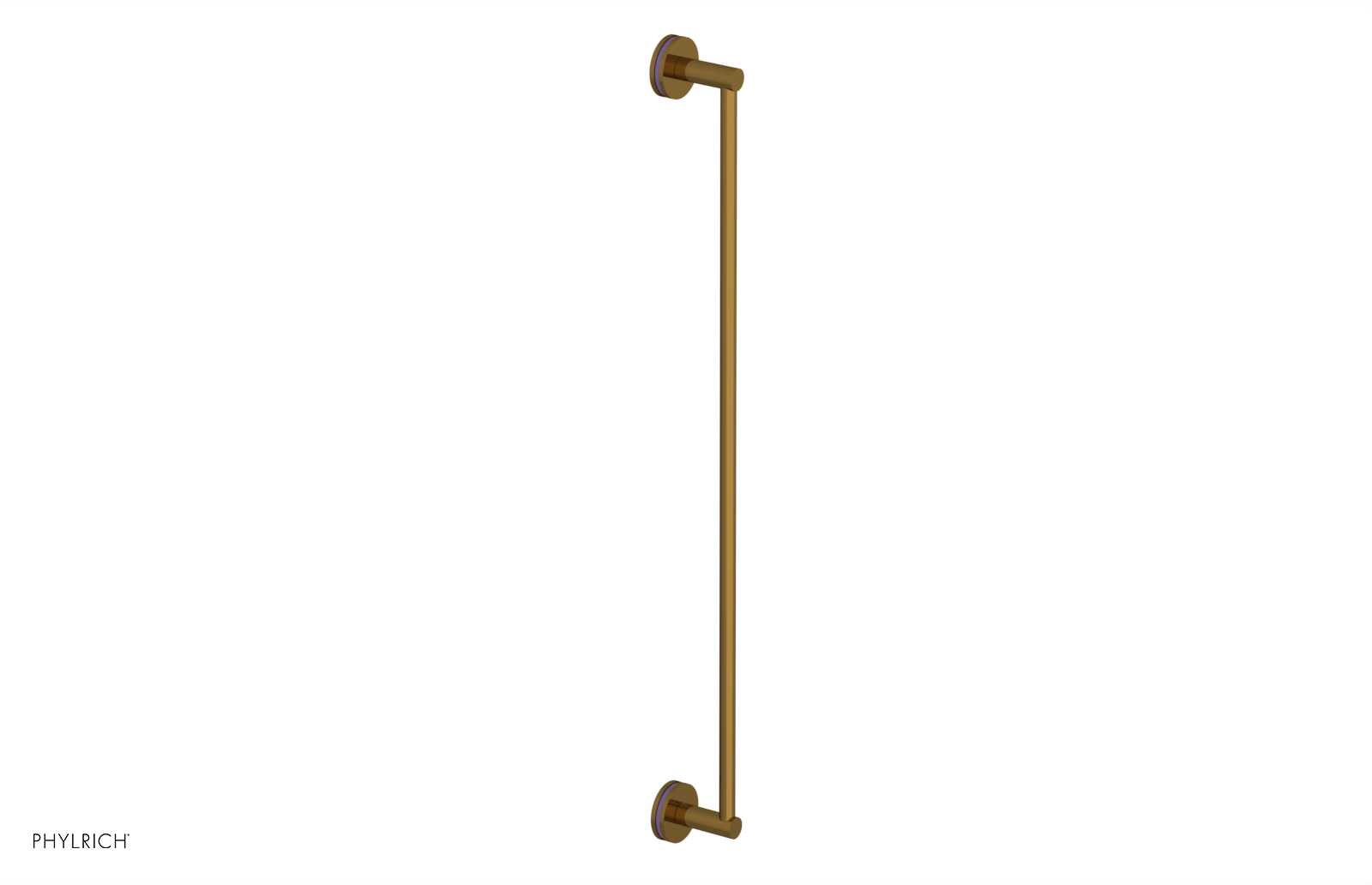 JOLIE - 30" Towel Bar with "Purple" Accents 222-72