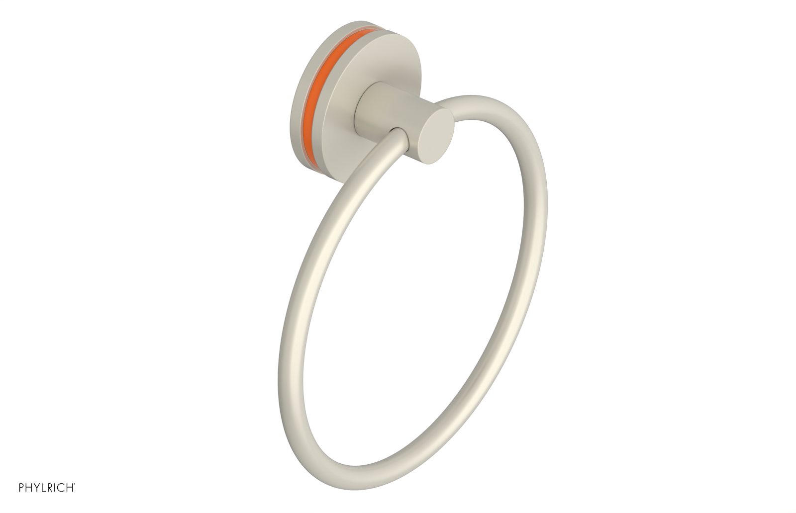 JOLIE - Towel Ring with 'Orange" Accents 222-75
