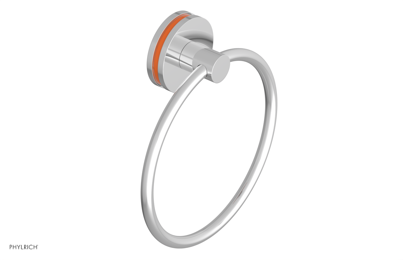 JOLIE - Towel Ring with 'Orange" Accents 222-75