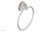 JOLIE - Towel Ring with 'Orange" Accents 222-75
