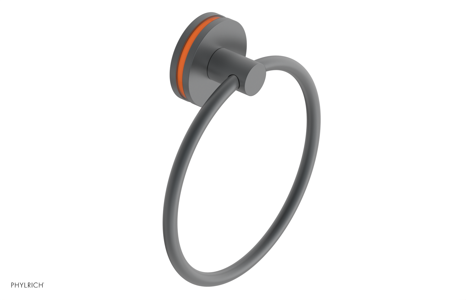 JOLIE - Towel Ring with 'Orange" Accents 222-75