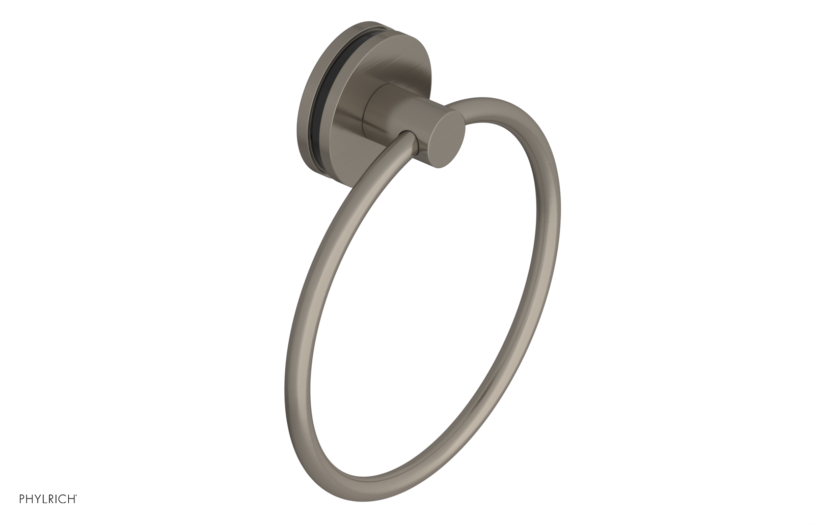 JOLIE - Towel Ring with 'Black" Accents 222-75
