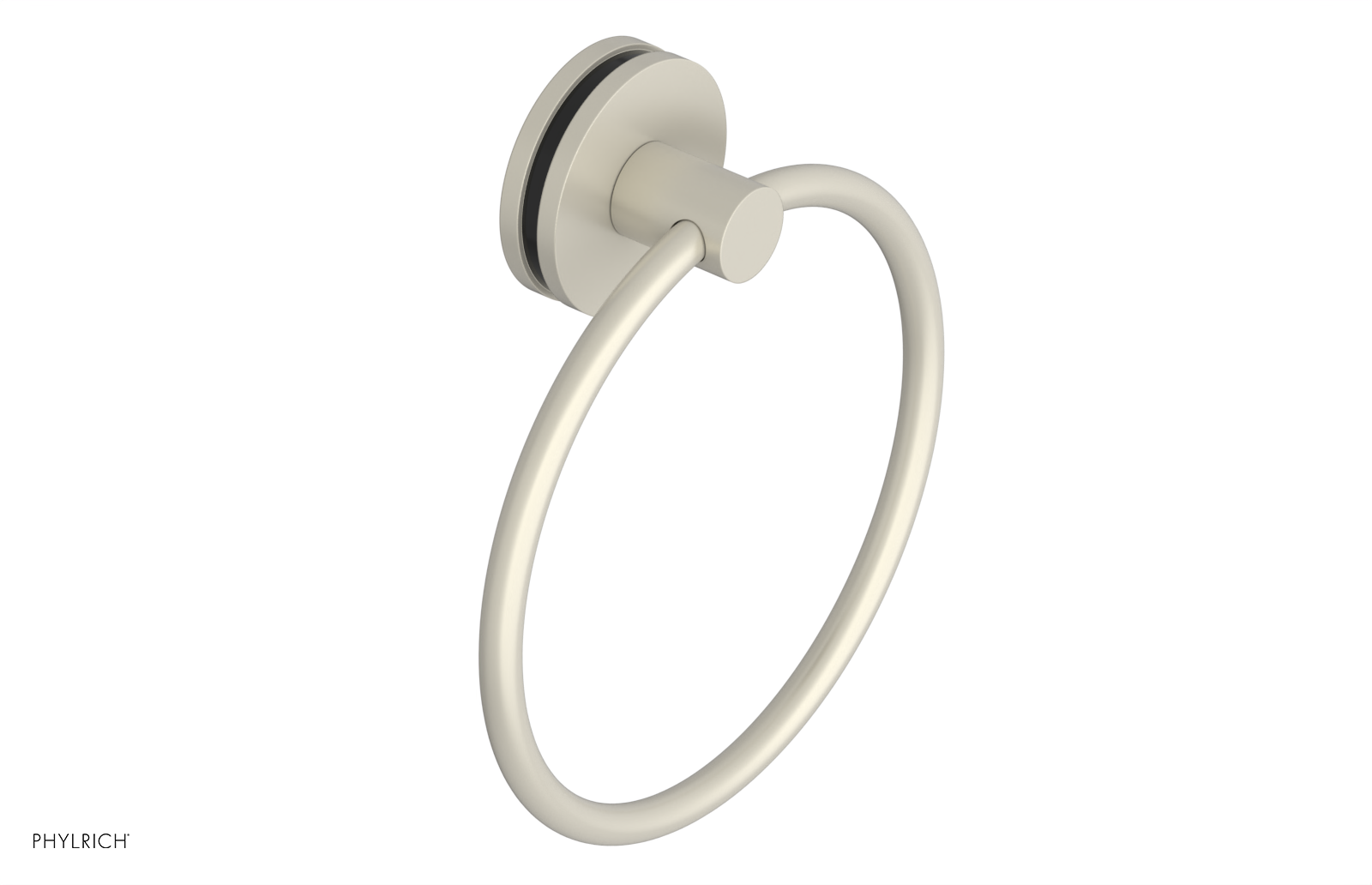 JOLIE - Towel Ring with 'Black" Accents 222-75