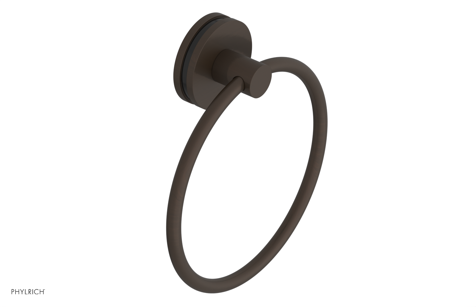 JOLIE - Towel Ring with 'Black" Accents 222-75