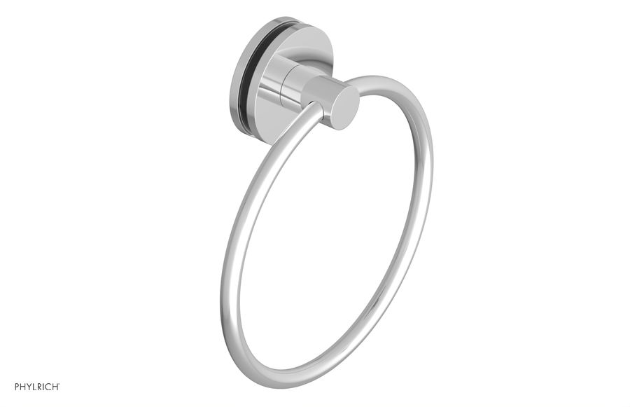 JOLIE - Towel Ring with 'Black" Accents 222-75