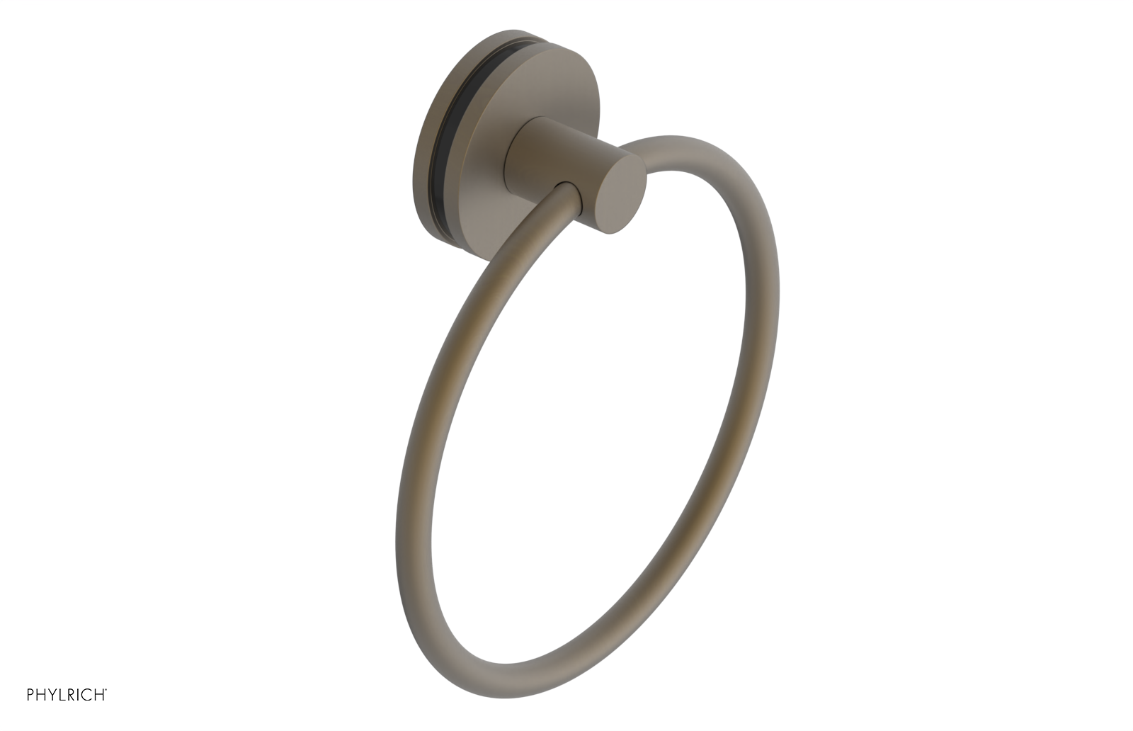 JOLIE - Towel Ring with 'Black" Accents 222-75