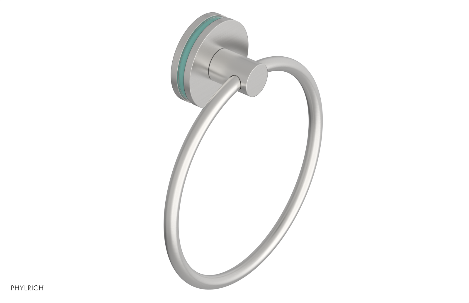 JOLIE - Towel Ring with 'Turqoise" Accents 222-75