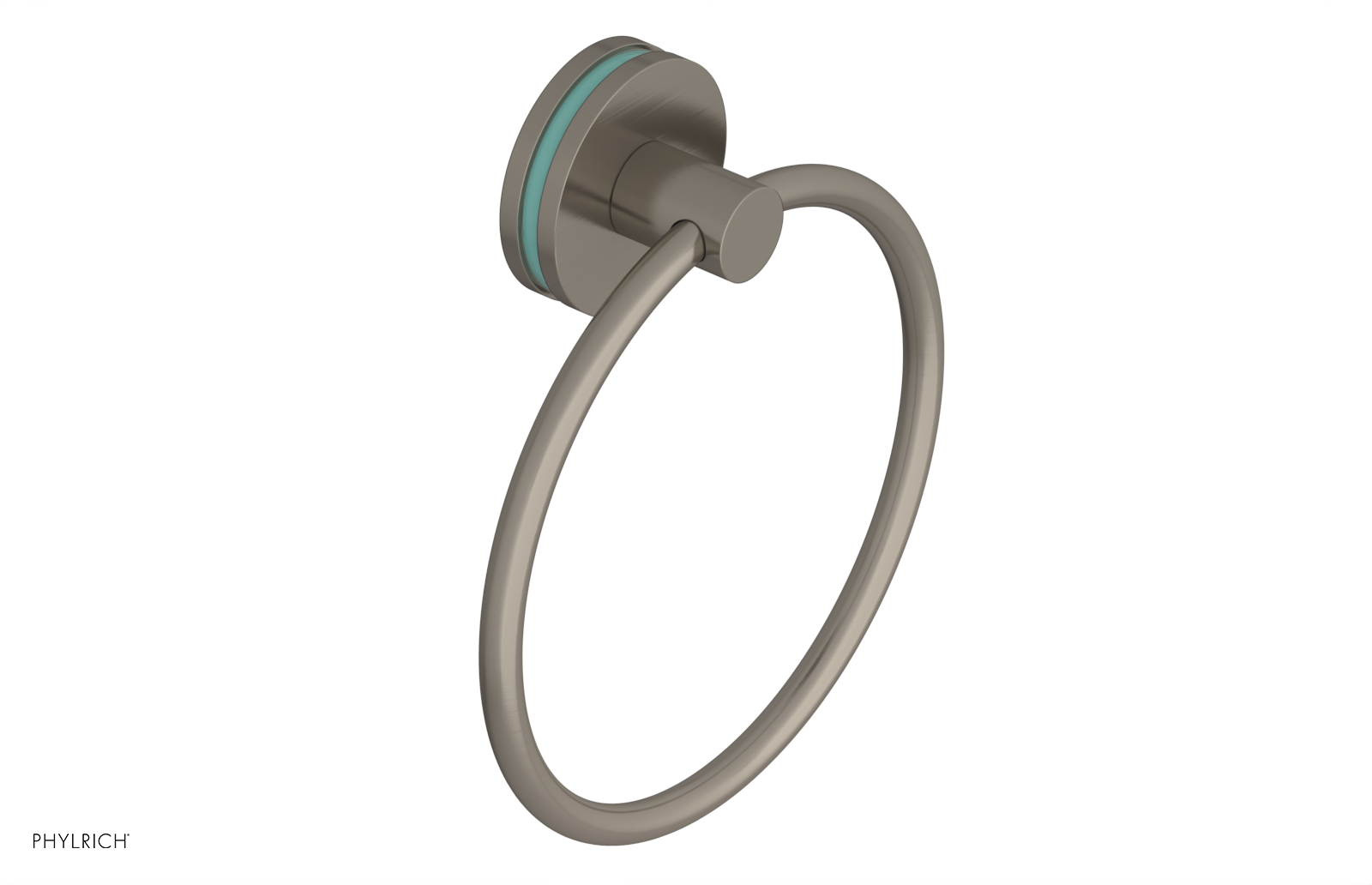 JOLIE - Towel Ring with 'Turqoise" Accents 222-75
