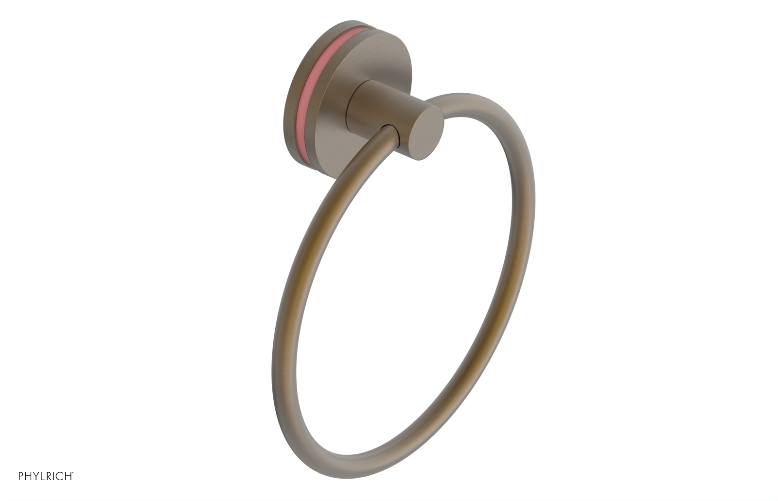 JOLIE - Towel Ring with 'Pink" Accents 222-75