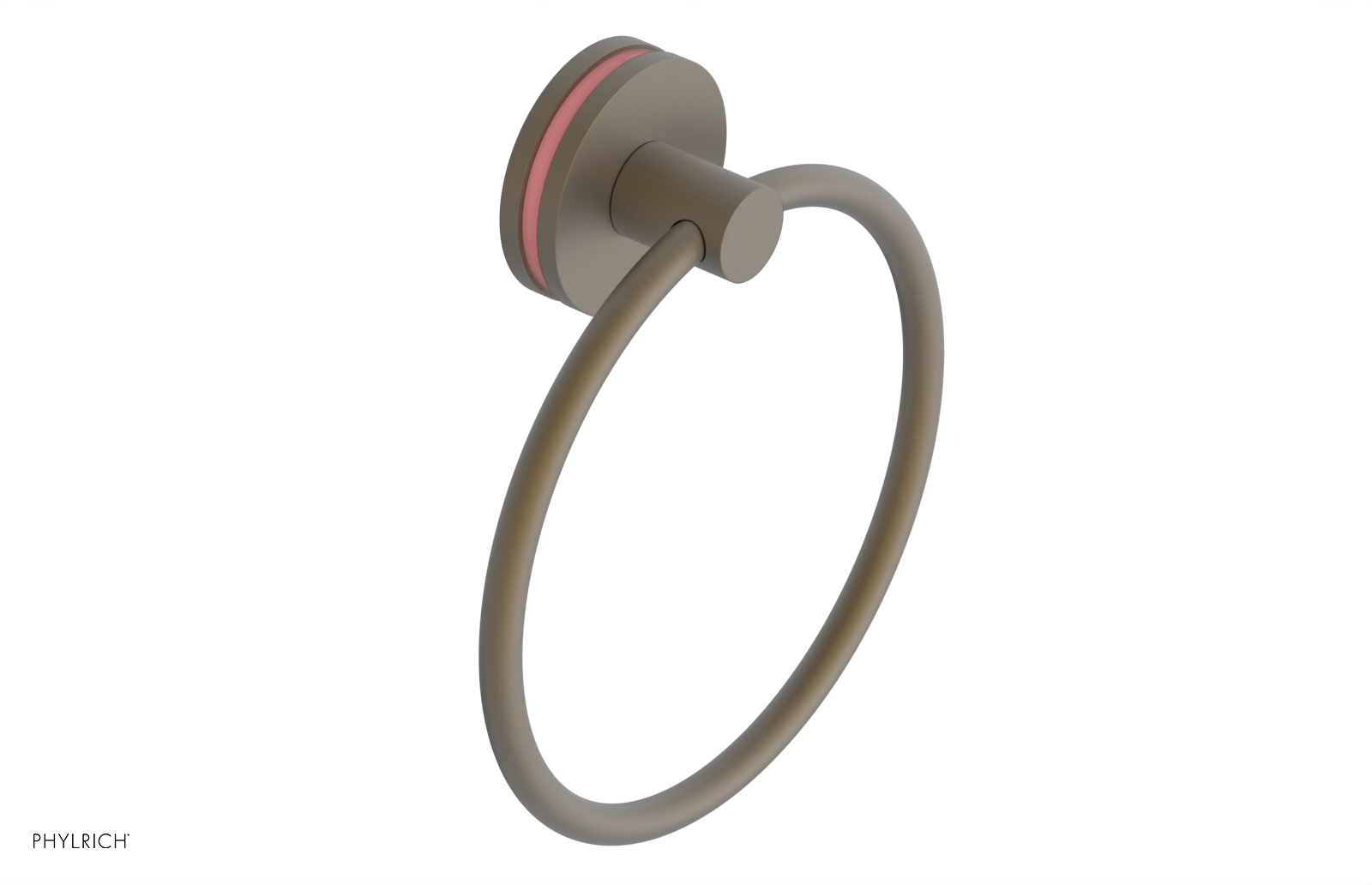 JOLIE - Towel Ring with 'Pink" Accents 222-75
