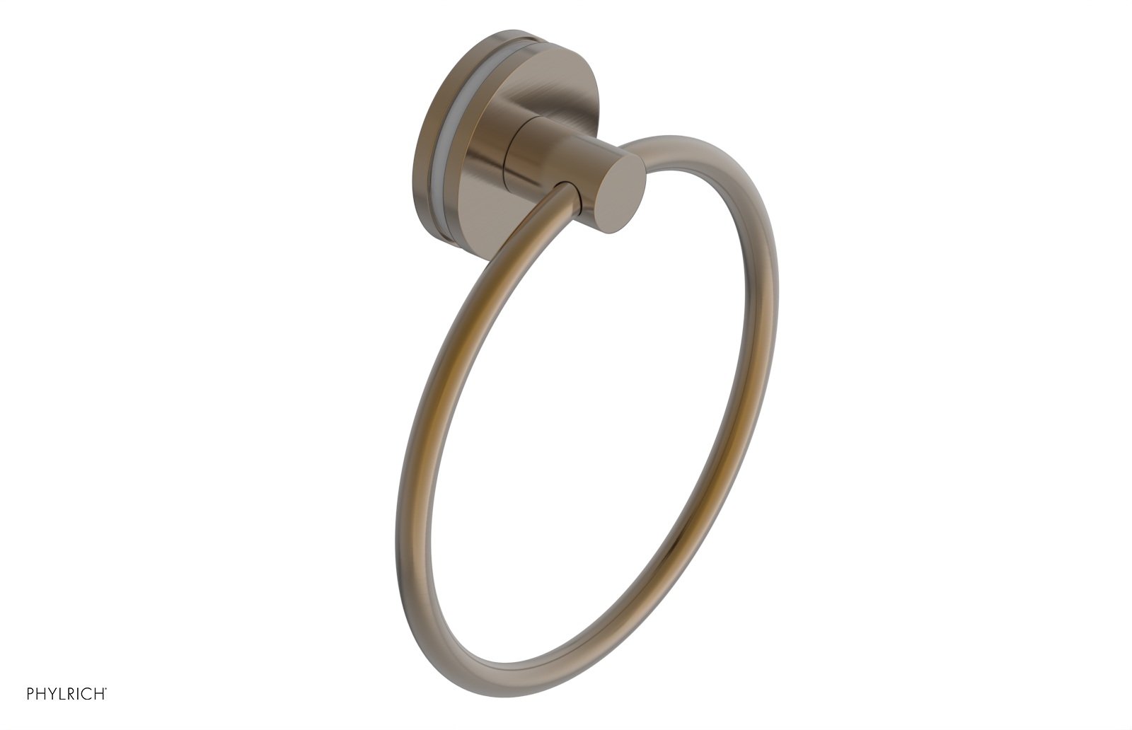 JOLIE - Towel Ring with 'Grey" Accents 222-75