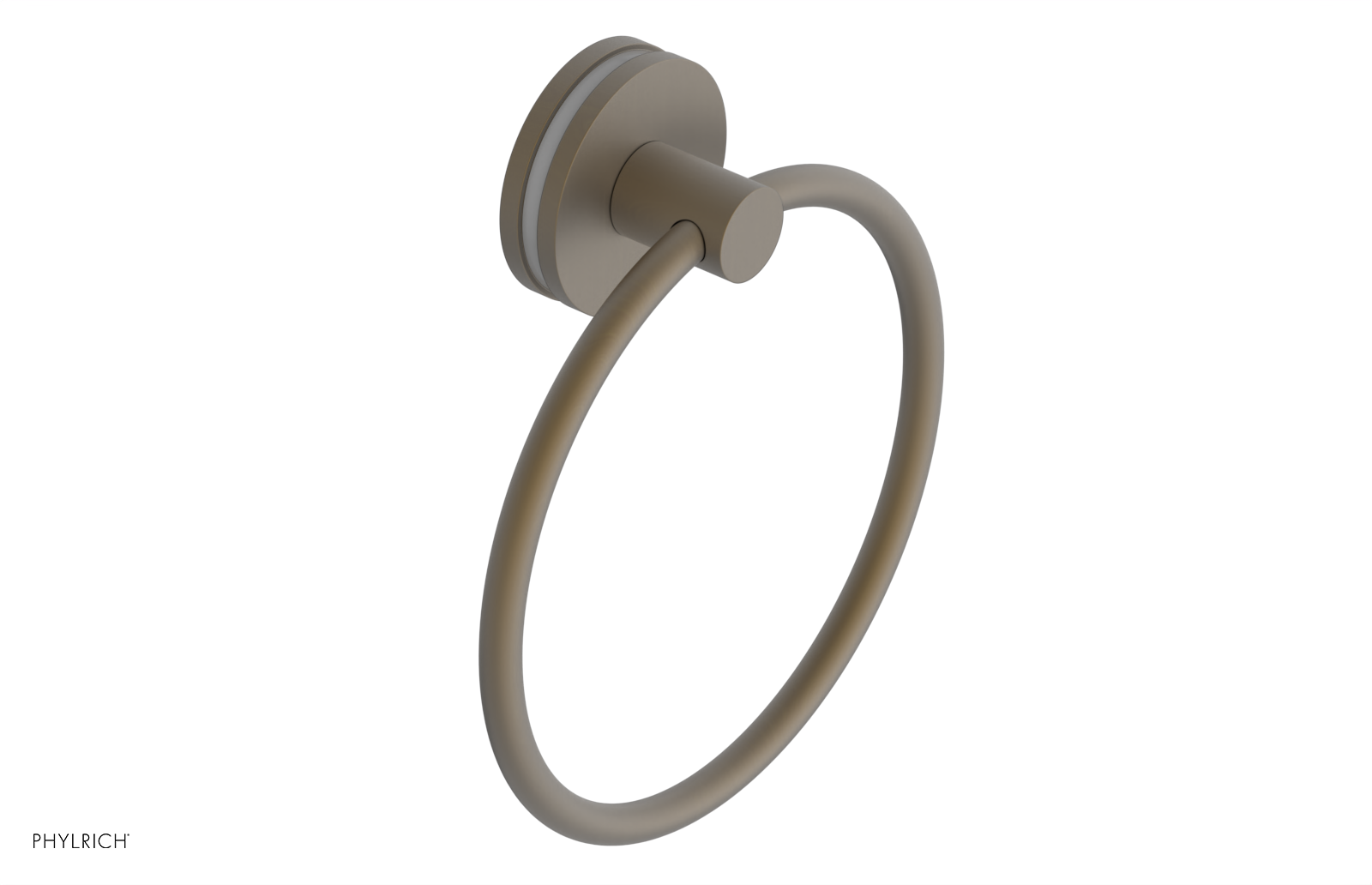 JOLIE - Towel Ring with 'Grey" Accents 222-75
