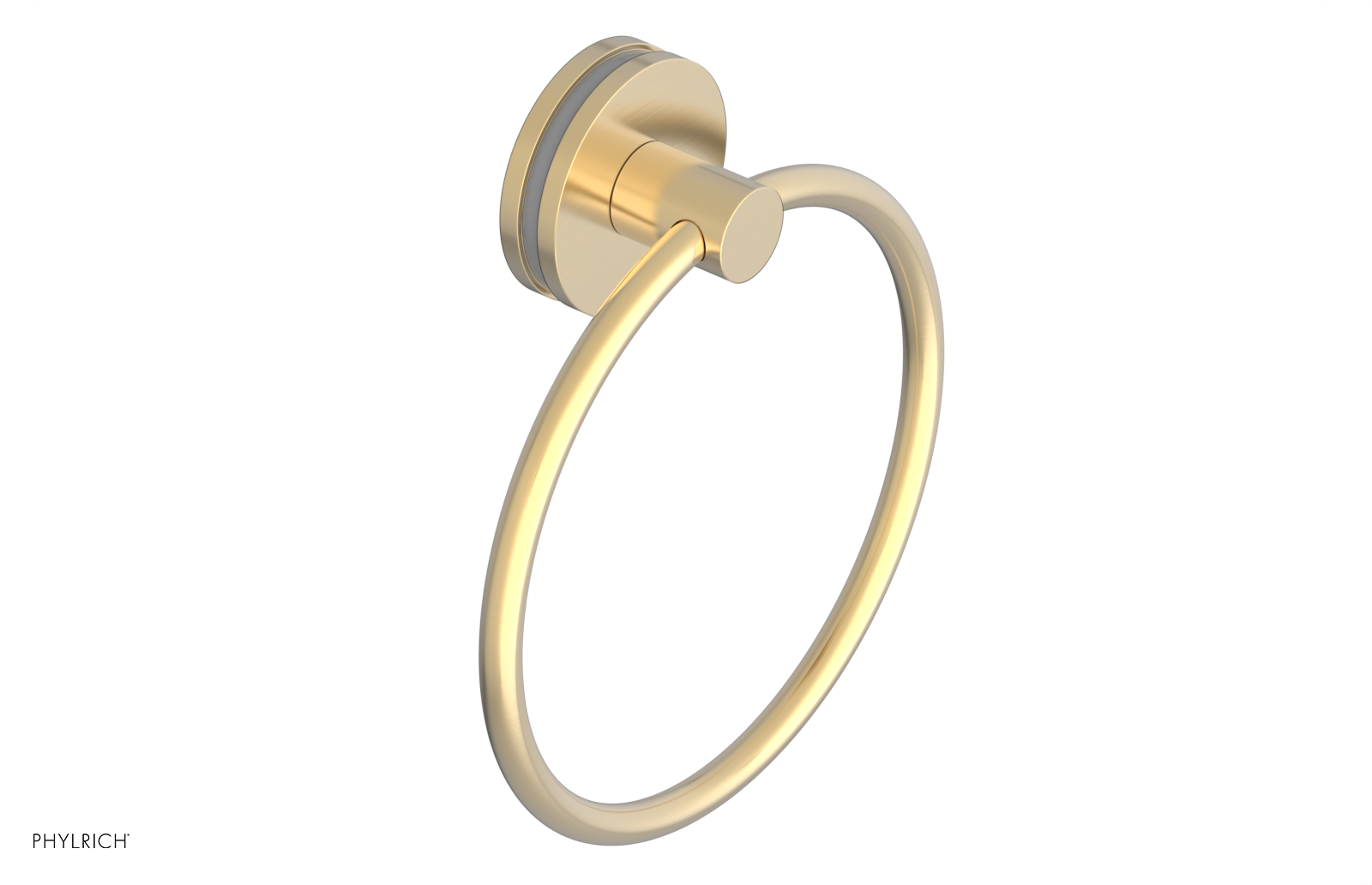 JOLIE - Towel Ring with 'Grey" Accents 222-75
