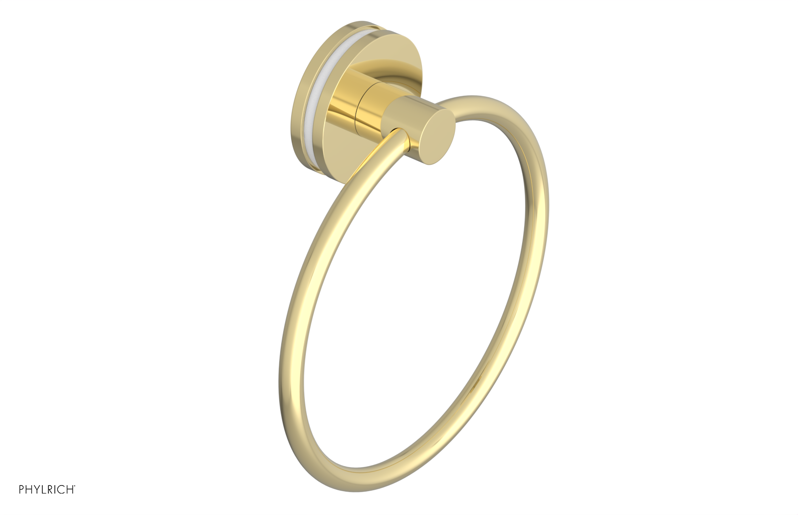 JOLIE - Towel Ring with 'White" Accents 222-75