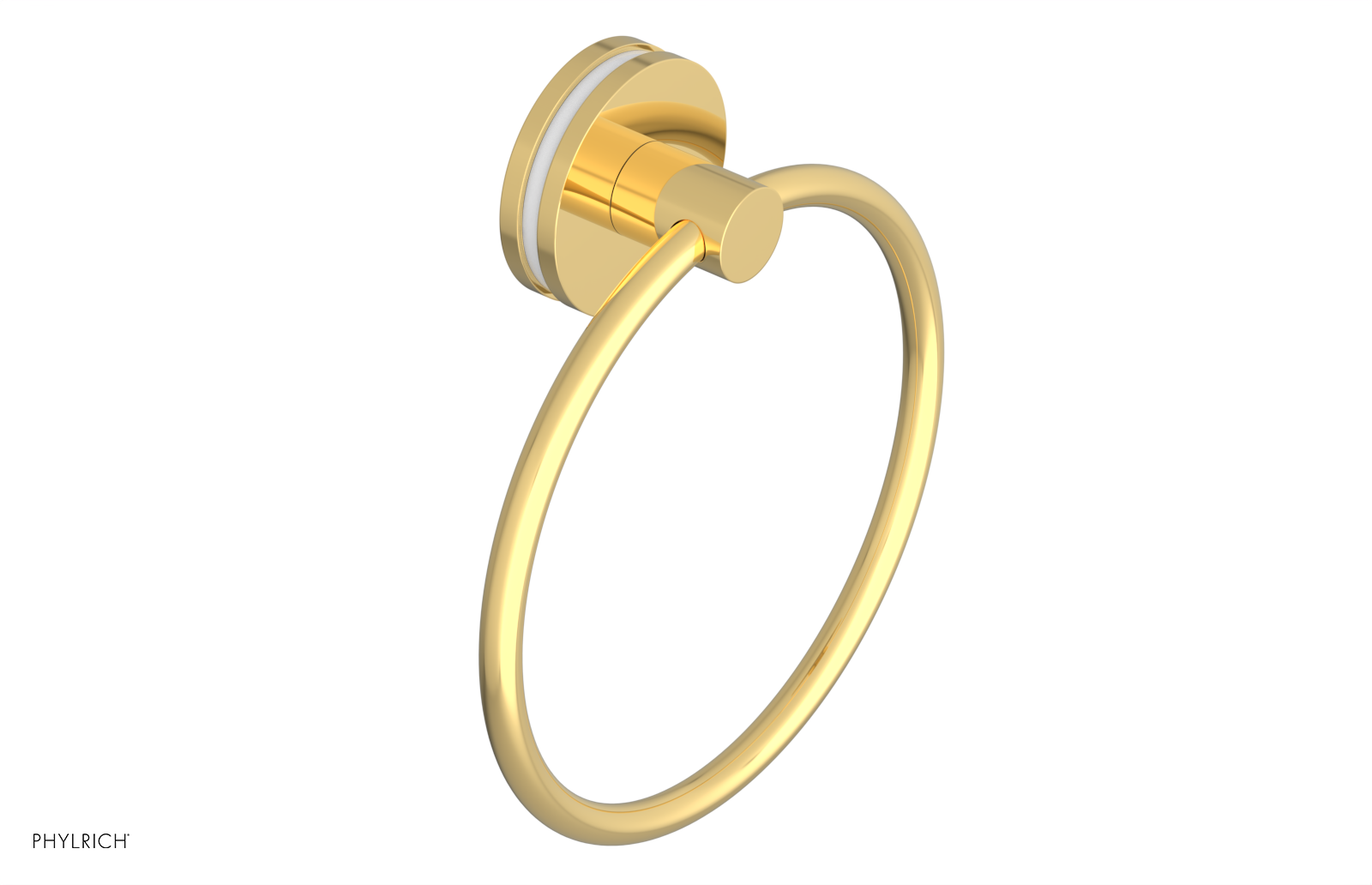 JOLIE - Towel Ring with 'White" Accents 222-75