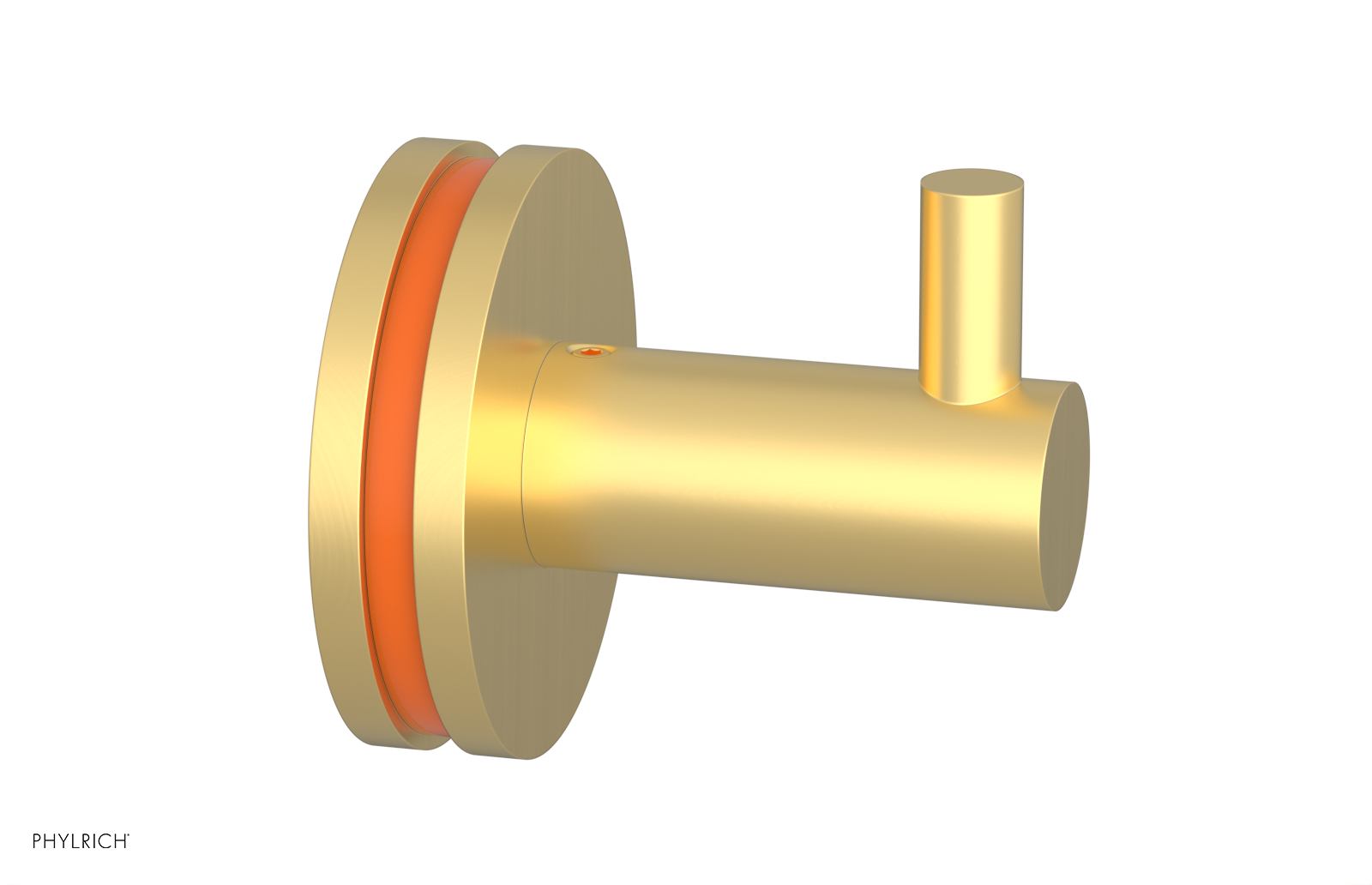 JOLIE - Robe Hook with "Orange" Accents 222-76