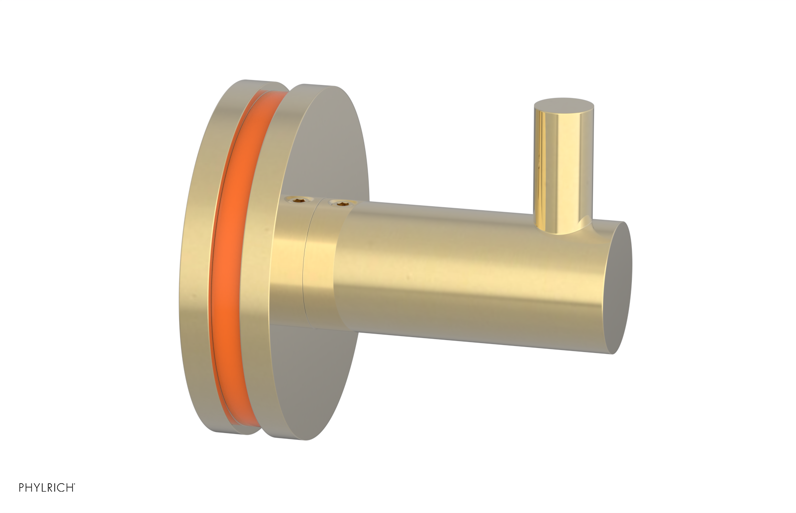 JOLIE - Robe Hook with "Orange" Accents 222-76