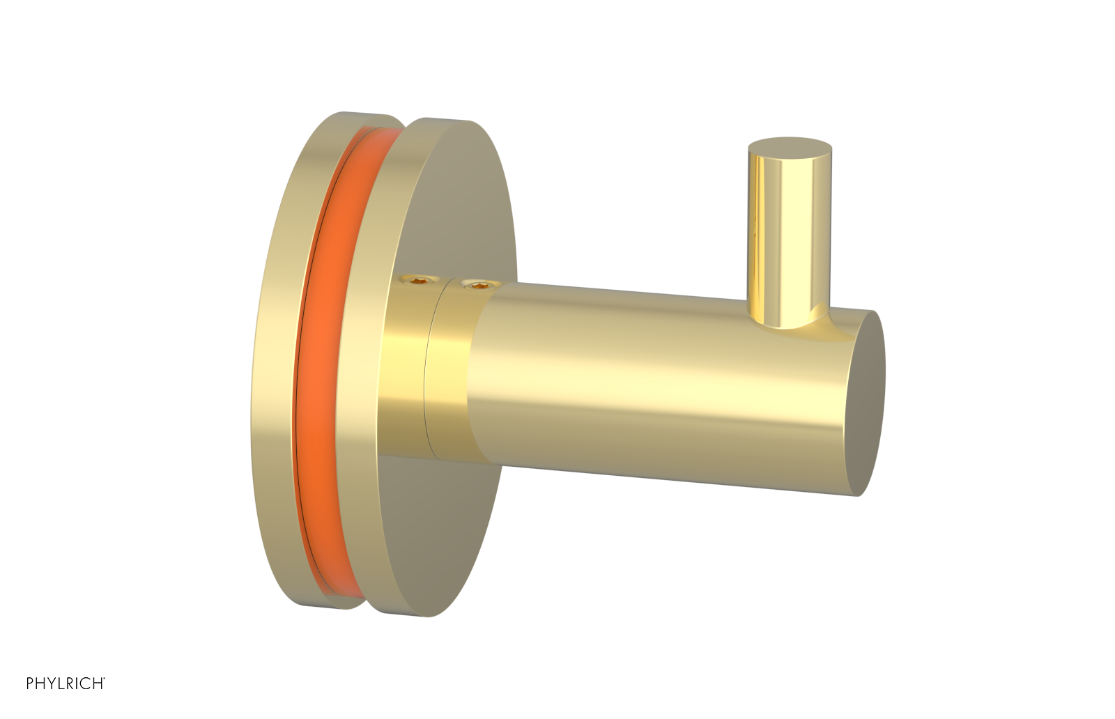 JOLIE - Robe Hook with "Orange" Accents 222-76