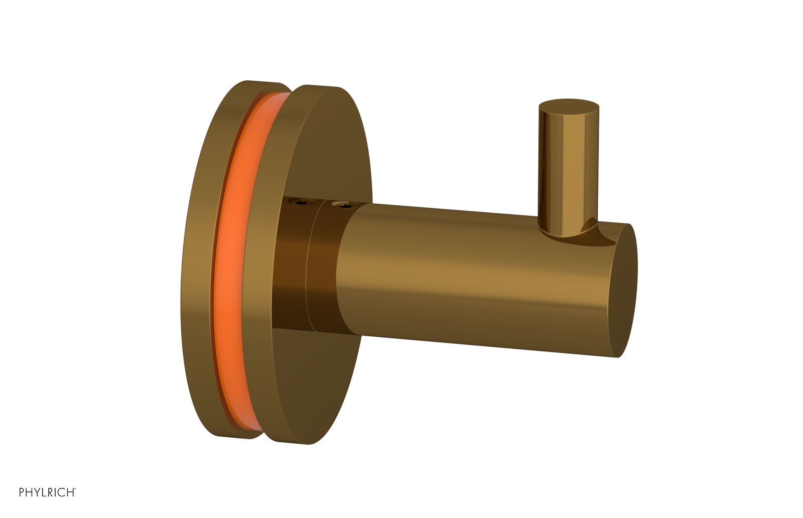 JOLIE - Robe Hook with "Orange" Accents 222-76