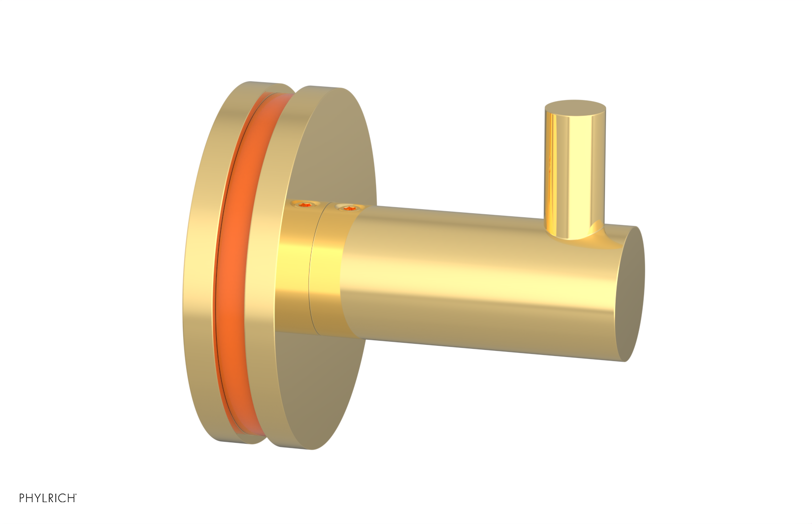 JOLIE - Robe Hook with "Orange" Accents 222-76