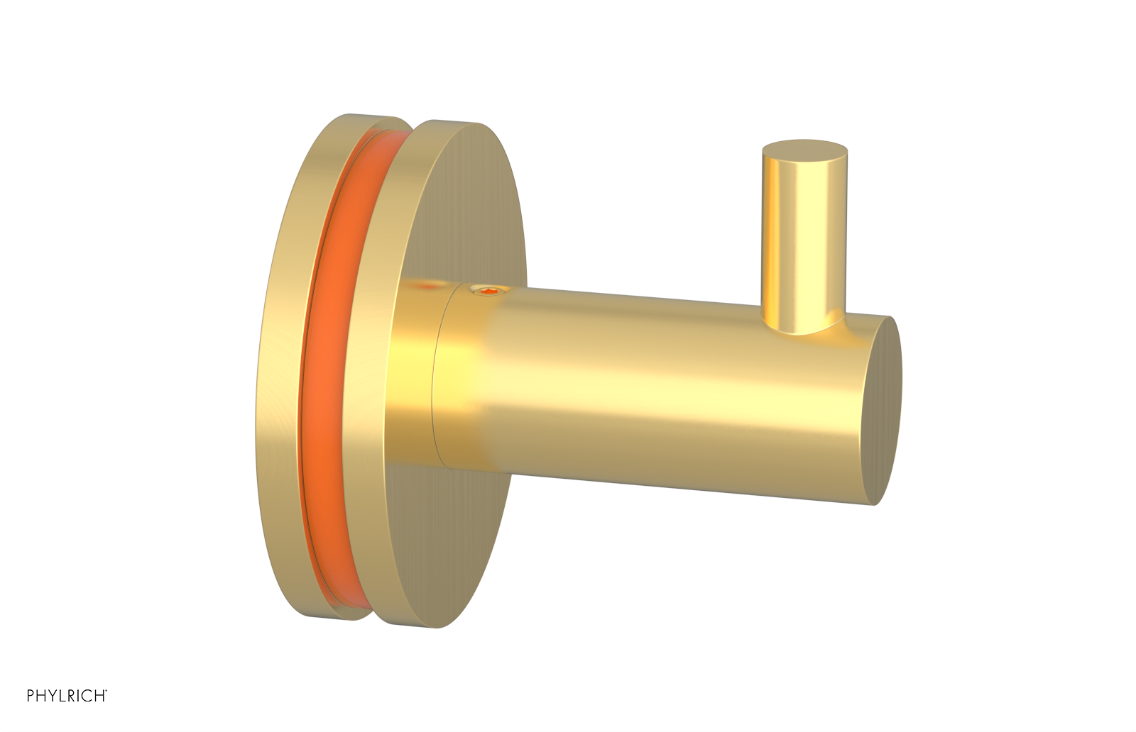 JOLIE - Robe Hook with "Orange" Accents 222-76