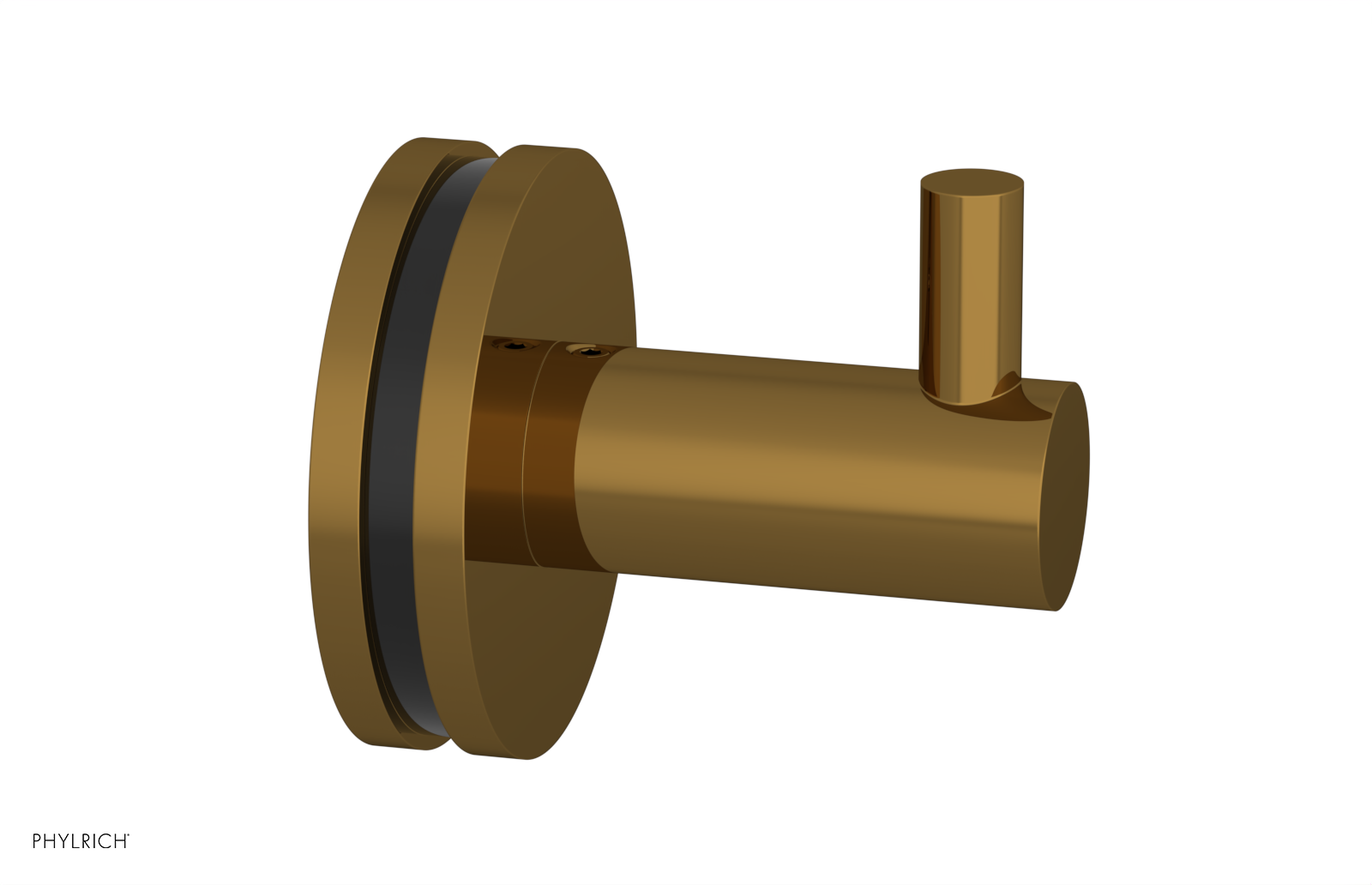 JOLIE - Robe Hook with "Black" Accents 222-76