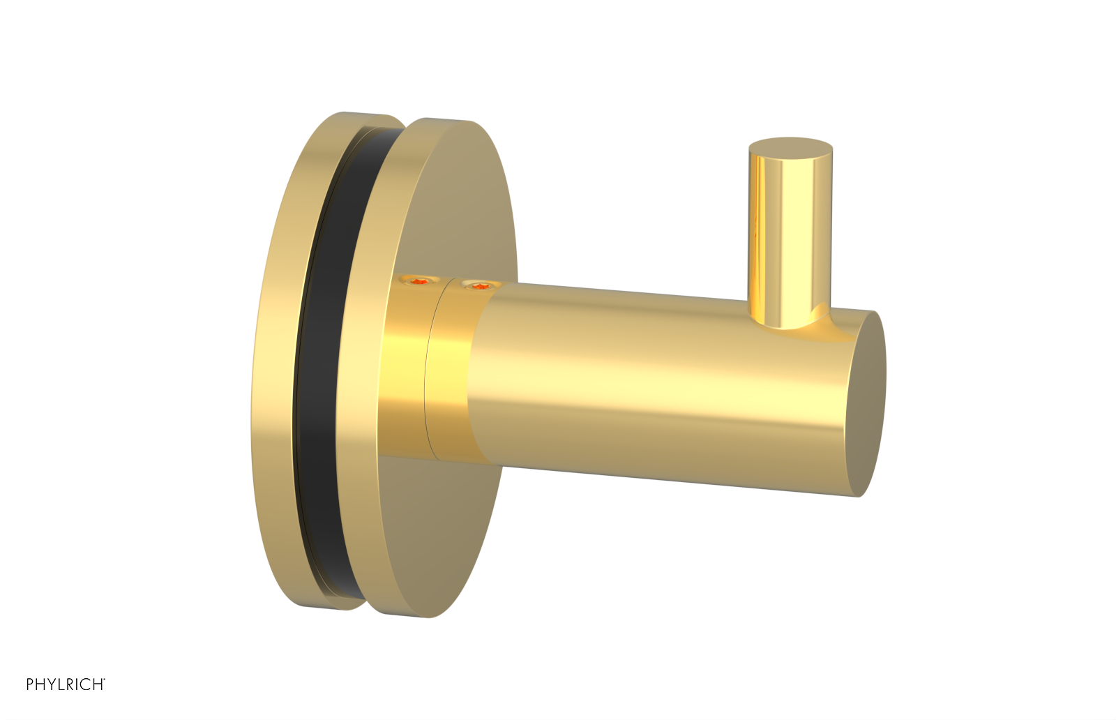 JOLIE - Robe Hook with "Black" Accents 222-76