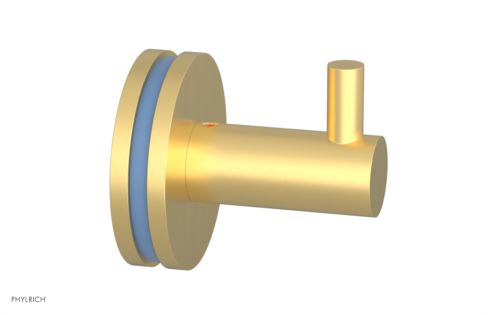 JOLIE - Robe Hook with "Light Blue" Accents 222-76