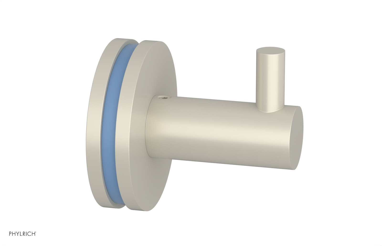 JOLIE - Robe Hook with "Light Blue" Accents 222-76