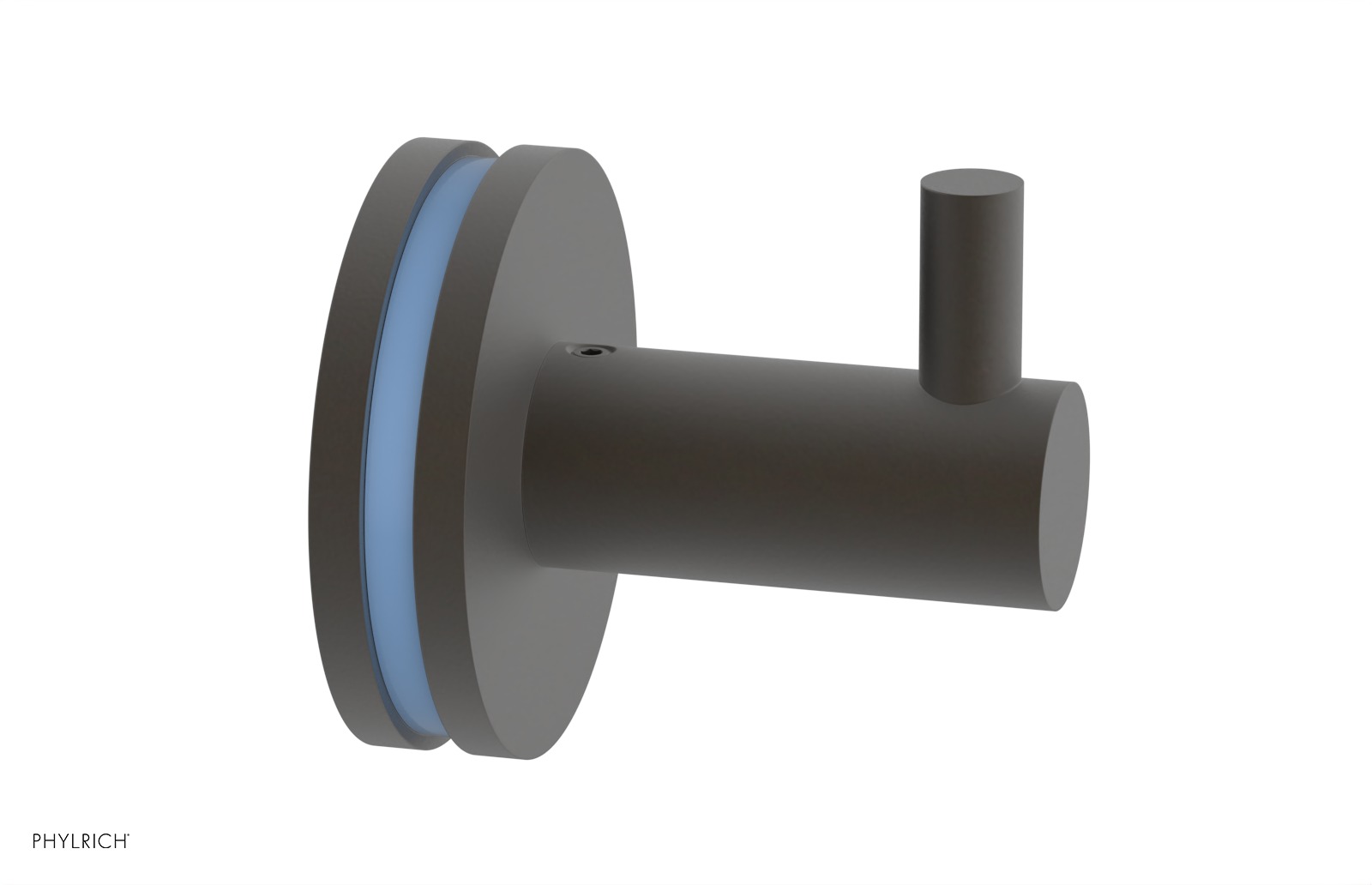 JOLIE - Robe Hook with "Light Blue" Accents 222-76