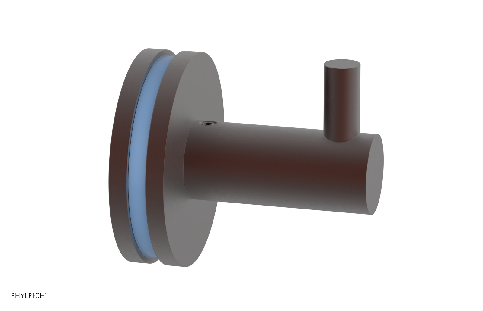 JOLIE - Robe Hook with "Light Blue" Accents 222-76