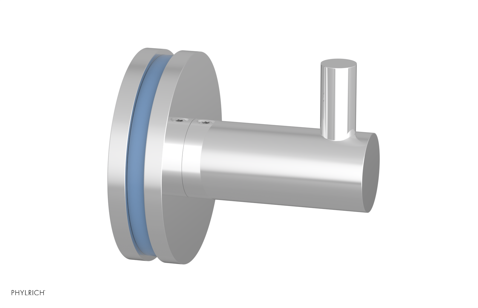 JOLIE - Robe Hook with "Light Blue" Accents 222-76