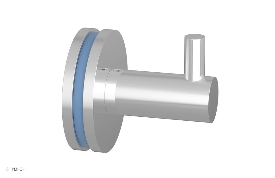 JOLIE - Robe Hook with "Light Blue" Accents 222-76