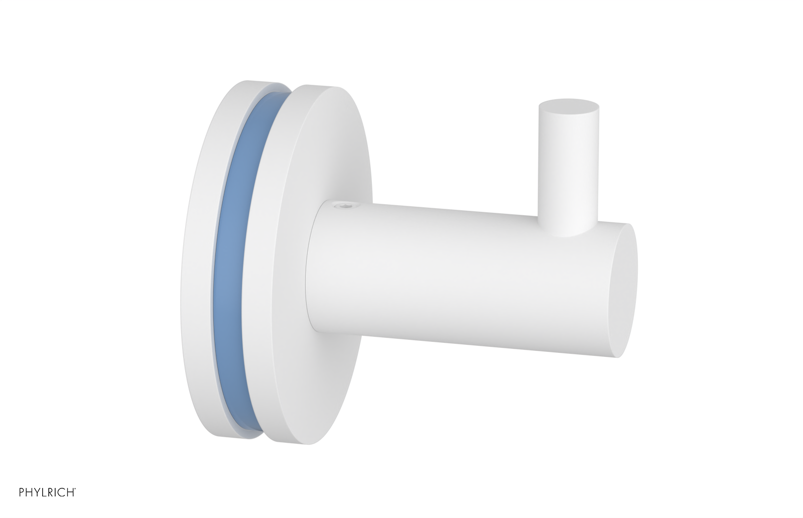 JOLIE - Robe Hook with "Light Blue" Accents 222-76