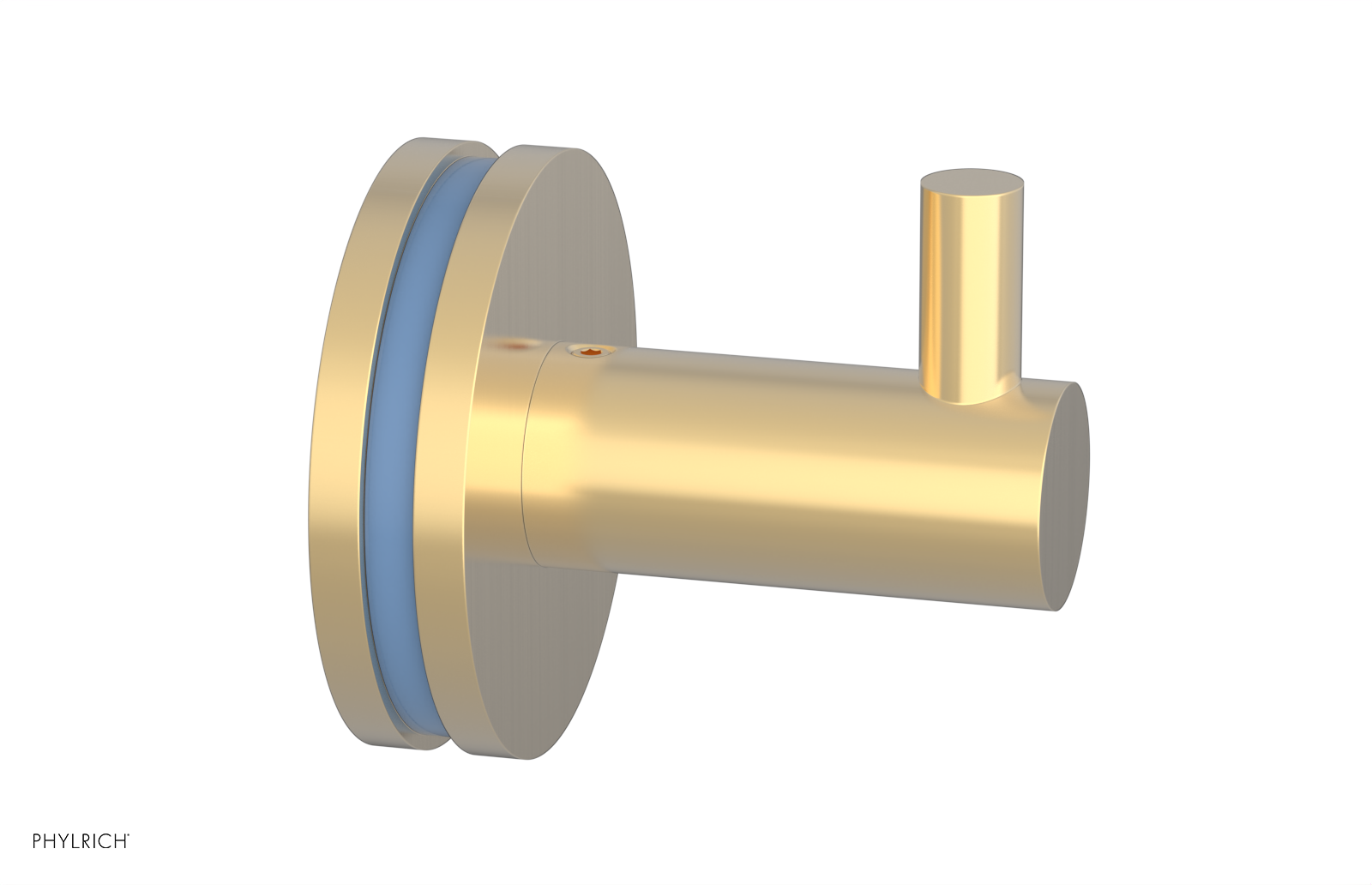 JOLIE - Robe Hook with "Light Blue" Accents 222-76