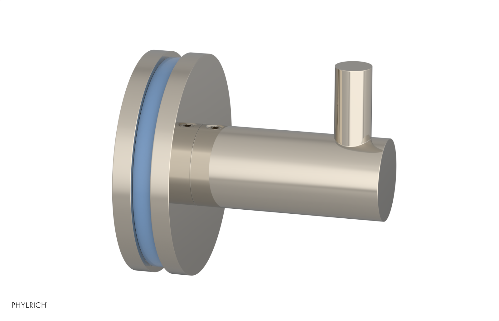 JOLIE - Robe Hook with "Light Blue" Accents 222-76