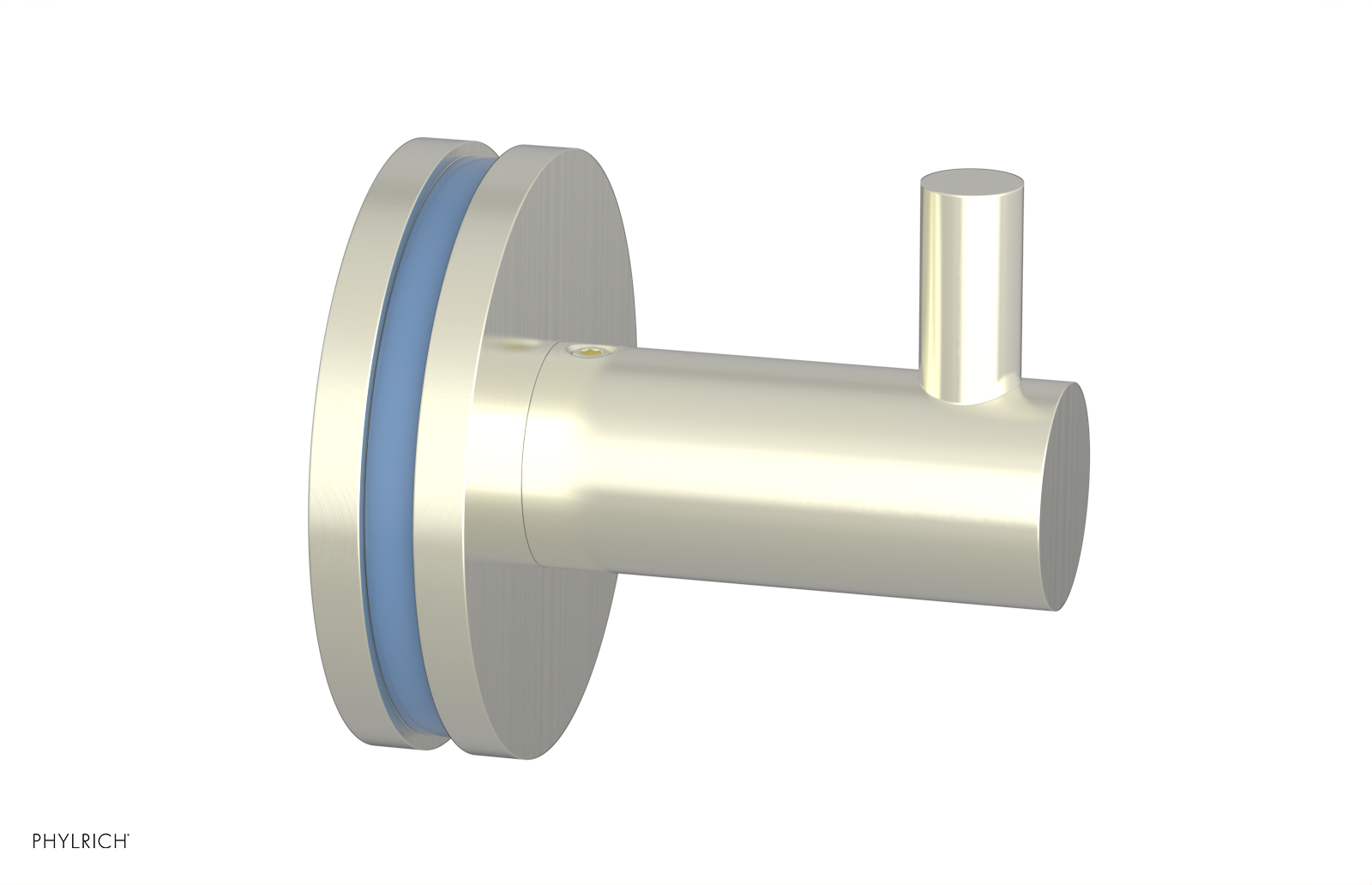 JOLIE - Robe Hook with "Light Blue" Accents 222-76