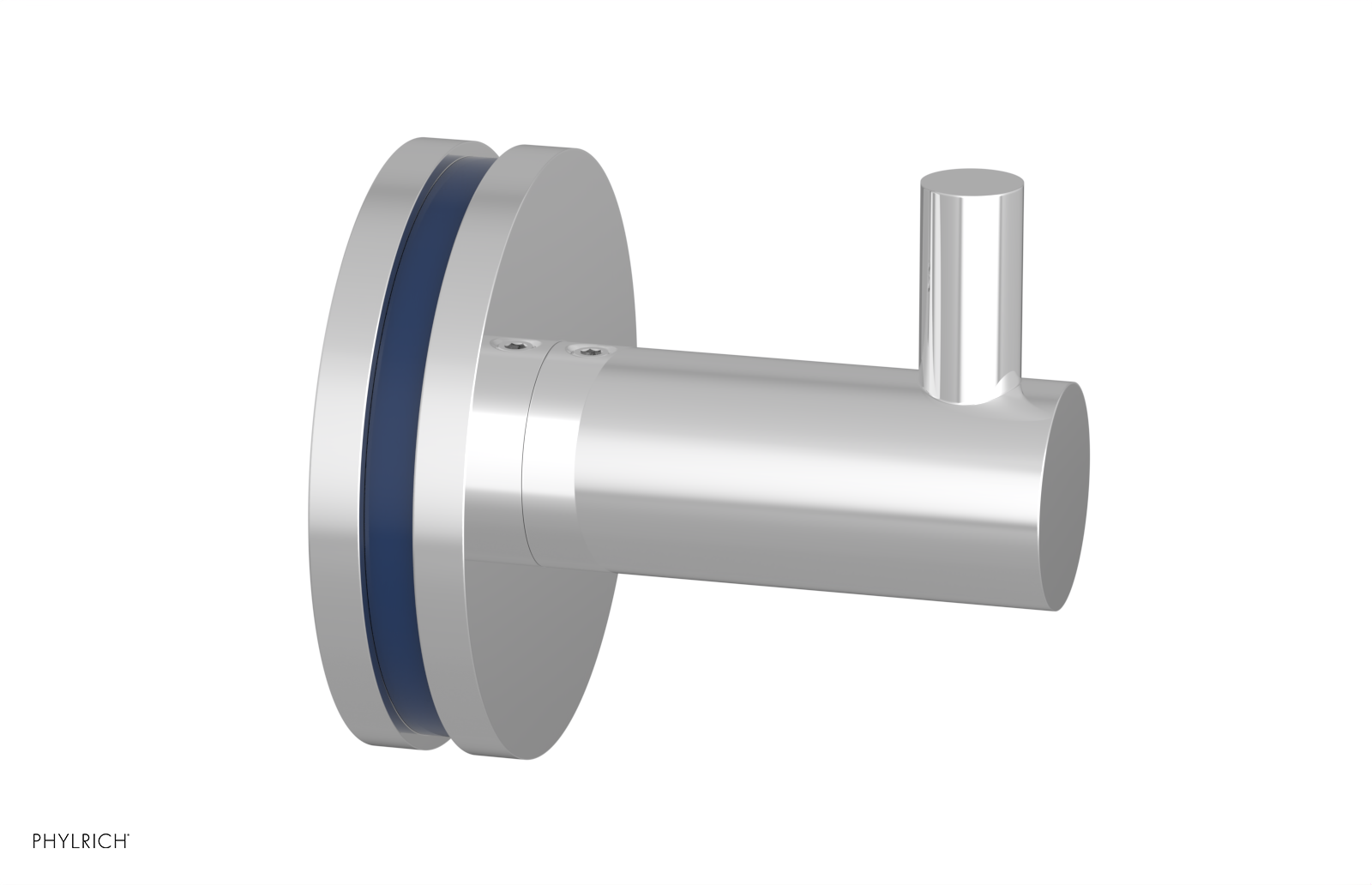 JOLIE - Robe Hook with "Navy Blue" Accents 222-76