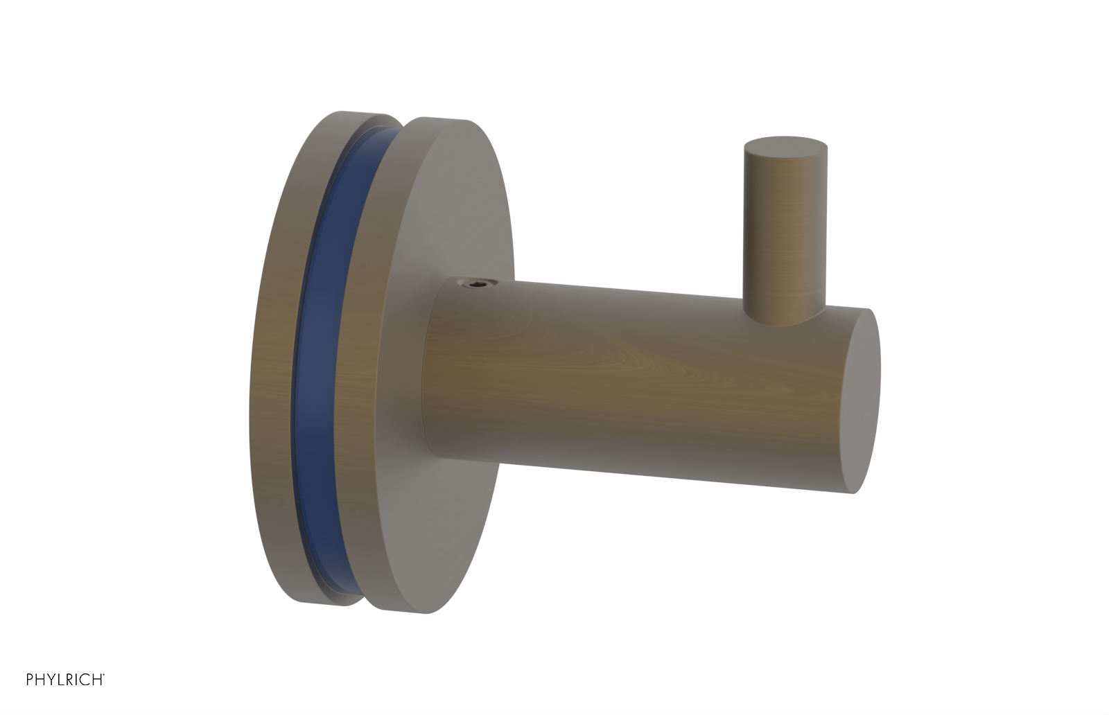 JOLIE - Robe Hook with "Navy Blue" Accents 222-76