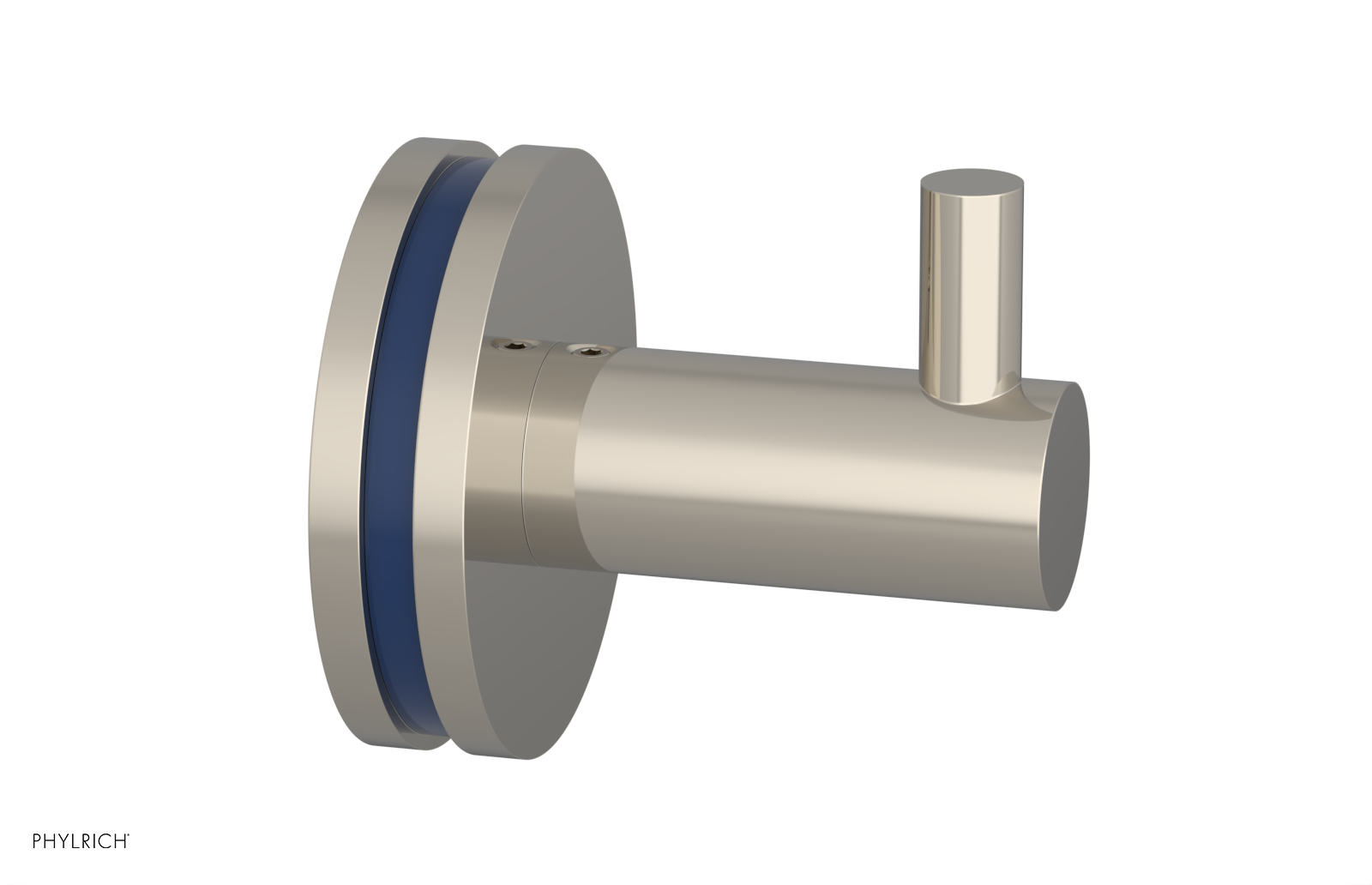 JOLIE - Robe Hook with "Navy Blue" Accents 222-76